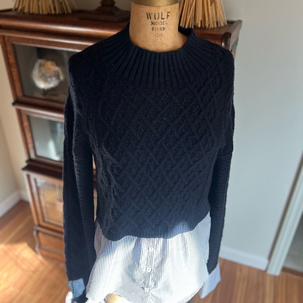 Anthropologie Meave sweater blouse size medium